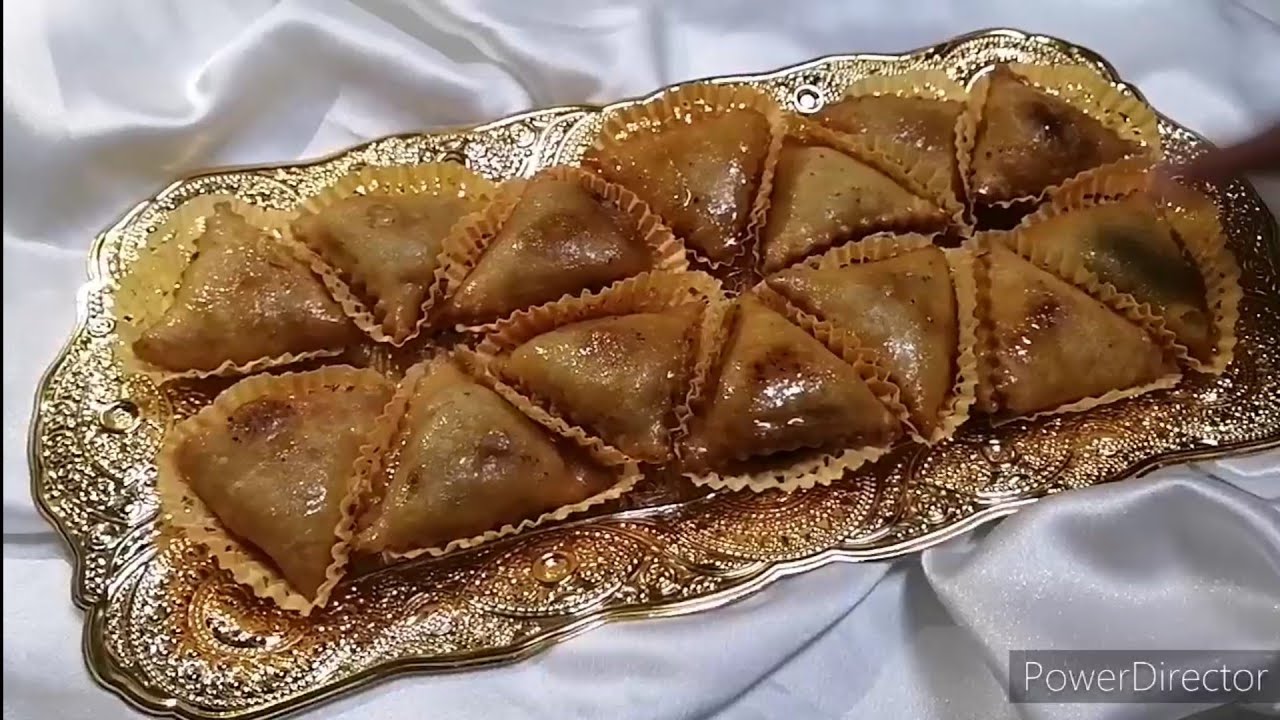 صامصة معسلة و مقرمشة😍بالعجين❤️طريقة سهلة و بنة💯مضمونة
