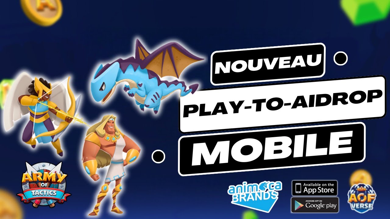 Le Nouveau Play-To-Airdrop sur Mobile | Army of Tactics