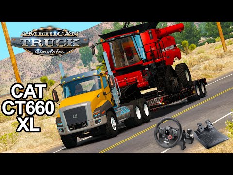 American Truck Simulator CAT CT660 XL Muhteşem Grafikler Muhteşem Modlar!