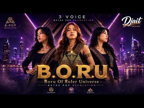 B.O.R.U - 3 Voice (Official Audio) | The Birth of B-POP (Batak-Pop / Cyberpunk EDM)