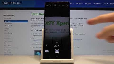 How to Manage Camera Grid Lines in SONY Xperia 1 – Activate Helper Lines