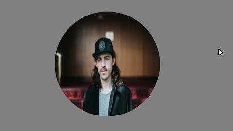 How to make rounded image using html and css?