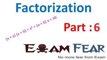 Maths Factorization part 6 (Questions) CBSE Class 8 Mathematics VIII