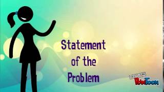 Statement of the problem