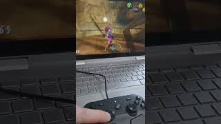 How to get steam controller working on Zelda64Recompiled on Linux Ubuntu device #steamcontroller