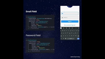 Flutter TextField Design