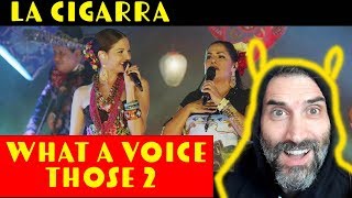 Natalia Jiménez Lila Downs - La Cigarra - singer reaction *first time