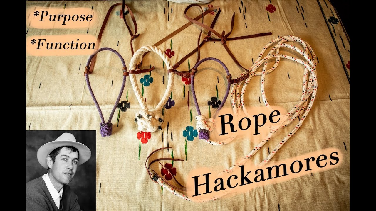 Rope Hackamores