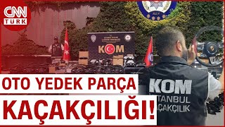 90 Milyon Tl'lik Oto Yedek Parça Kaçakçılığı! Tam 4447 Parça Ele Geçirildi...