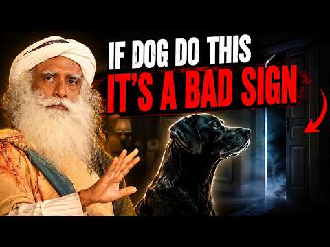 🔴If Your Dog Do THIS Without Reason, This is the Sign of Danger!! | Sadhguru | Death #sadhguru #dog