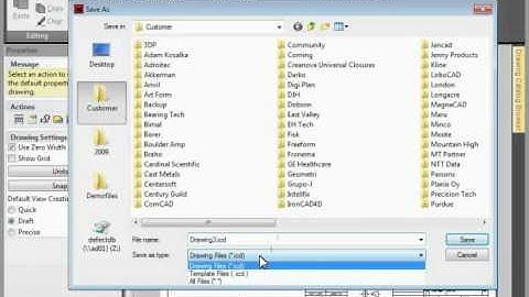 Drawing Templates in IRONCAD