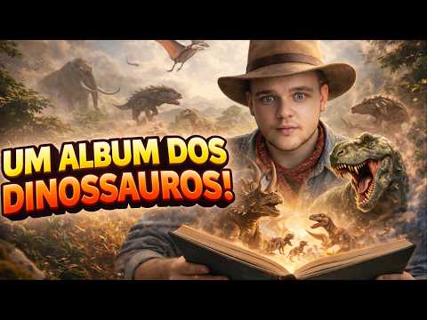I received an album of dinosaurs and prehistoric animals.