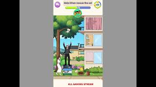 Tricky Story level 25 | help ethan rescue the cat Gameplay  screenshot 2