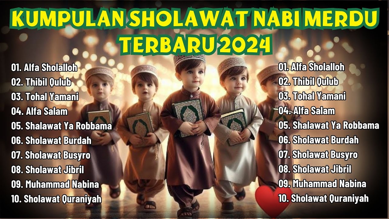 Kumpulan Sholawat Nabi Merdu Terbaru 2024 | Alfa Sholallah , Sholawat