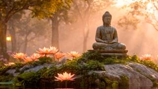 Heal: 528Hz Frequency &amp; Theta Waves (Japanese Lake)