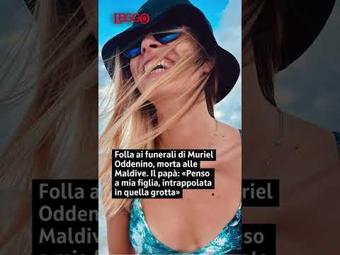 Video Sub morti alle Maldive, folla ai funerali di Muriel Oddenino: «Penso a mia figlia nella grotta»