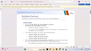 New Perspectives Access 365 | Module 2: SAM Project B Reliable Delivery
