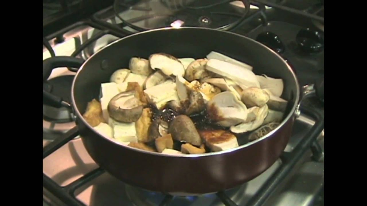 T.G.'s Five Spice Sauce: Braised Tofu and Mushroom