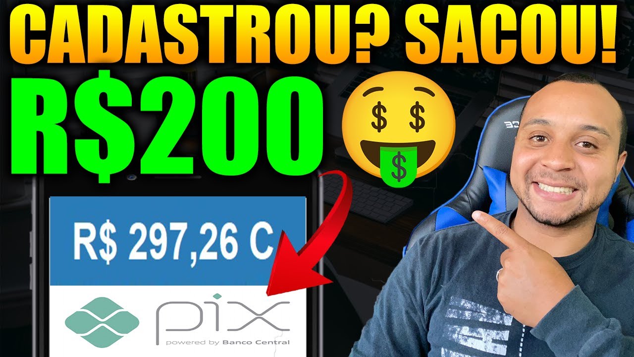 [GANHE R$200 REAIS] no PIX TOP - 10 APPS PAGANDO NO CADASTRO- APP PARA GANHAR DINHEIRO ONLINE RÁPIDO