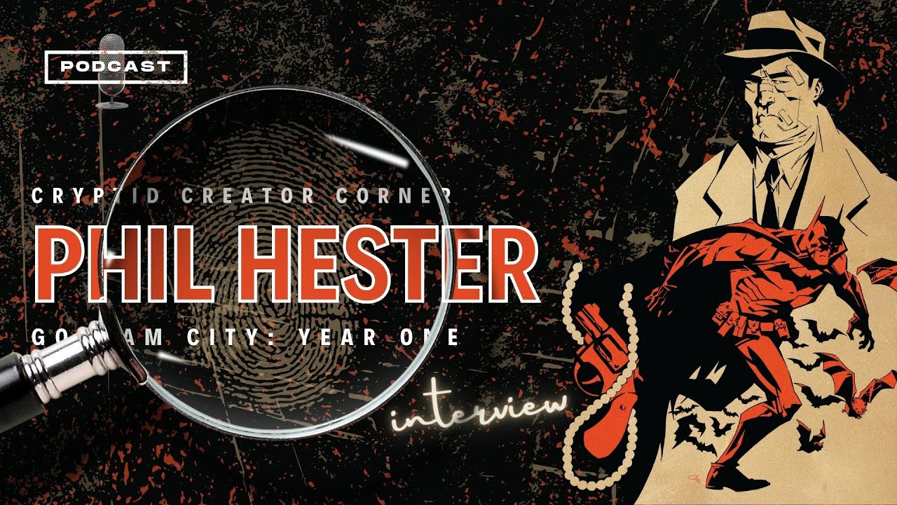 Gotham City Year One Interview with legendary comic book artist Phil Hester
