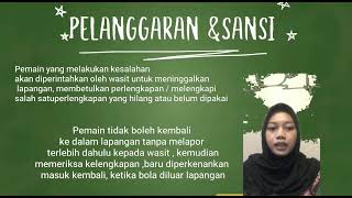 PERATURAN PERMAINAN FUTSAL PASAL 4 (PERLENGKAPAN PEMAIN)
