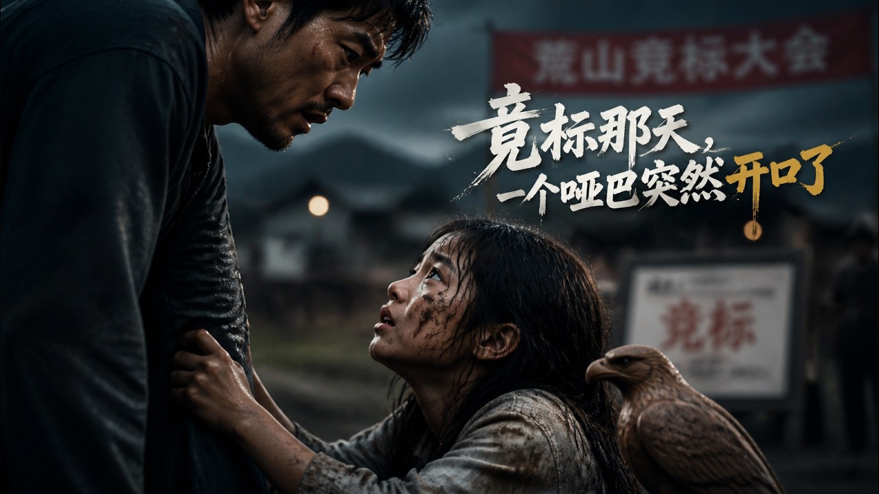 競標那天，啞巴突然開口了