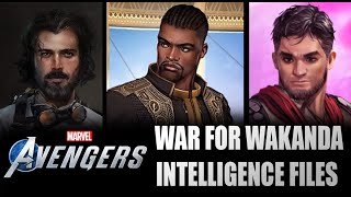 Marvel's Avengers - Black Panther All Intelligence Files War For Wakanda - Part 6 (Subtitles)