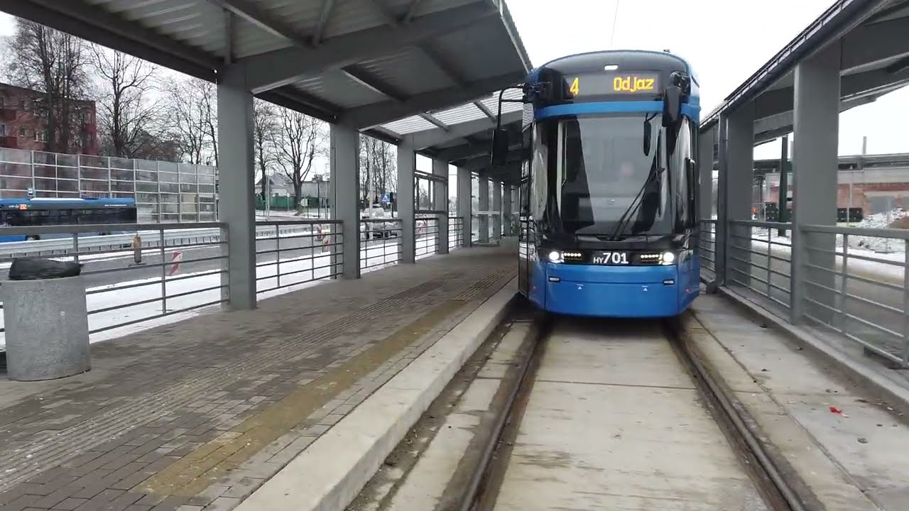 Pętla tramwajowa Wzgórza Krzesławickie 9.02.2026