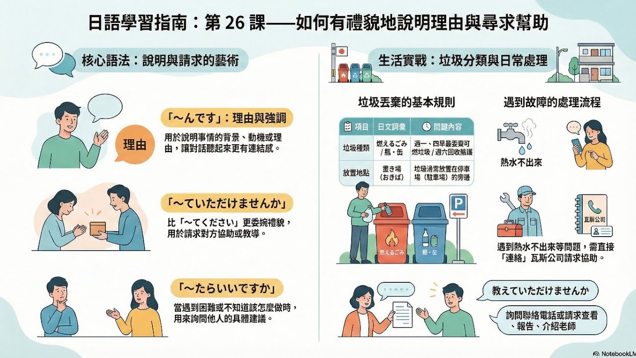 解鎖「～んです」：讓日語更自然的秘密 日語學習：第26課詞彙與語法指南