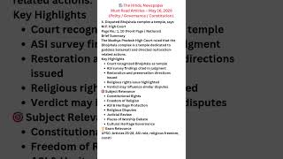 🔥 Must Revise These Polity Topics Before Exams 📚 #UPSCPreparation #Polity