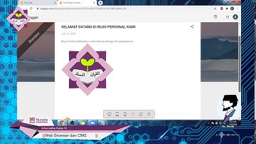 2. Informatika Kelas 9 || Cara Membuat Blog
