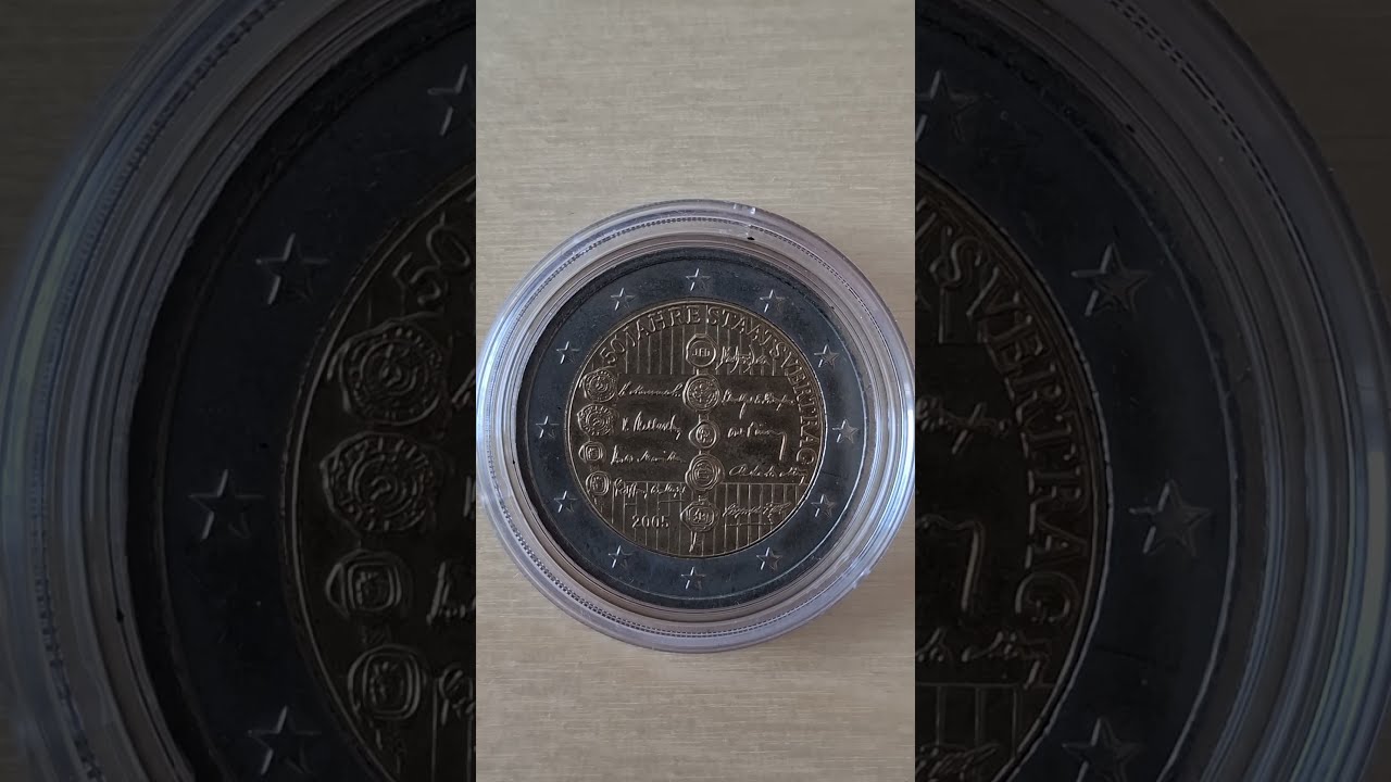 Austria 2 Euro 2005 -  50th Anniversary of the Austrian State Treaty