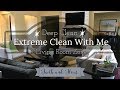 Extreme Clean With Me | Living Room Zone | Cleaning Routine