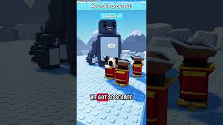 WE HELPED our FELLOW PIRATE FROM THE SHARKS On ROBLOX KNOCKOUT 😱 #roblox #robloxshorts #knockout