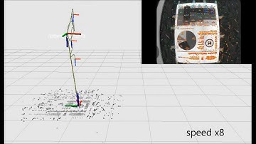 Autonomous navigation and landing using setpoint method for trajectory control