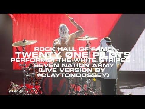 Twenty One Pilots - Seven Nation Army - The White Stripes (Cover At The Rock Hall Of Fame)