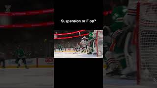 Roope Hintz leaves the game after this slash… Suspension-worthy or just playoff hockey? 🤔