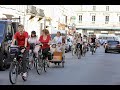 Vido une soixantaine de cyclistes font la  vlorution  niort