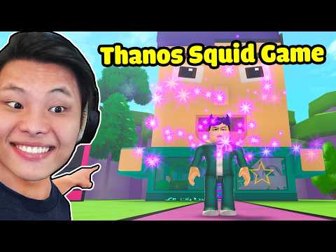 [ROBLOX] JAYGRAY SAFE HOUSE THANOS PURPLE HAIR SQUID GAME🍇🦑🌈100 DAYS OF UPGRADING THE SQUID GAME ...