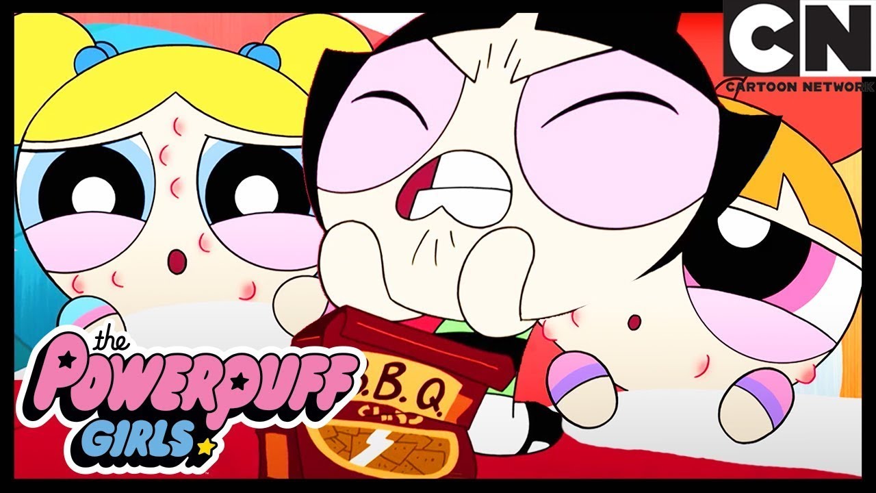 Buttercup Taking Care Of The Sisters Powerpuff Girls Funny Clip Cartoon Network Youtube
