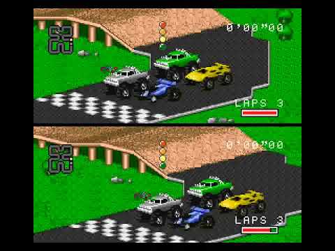 RPM Racing (SNES) - Level 21 - YouTube