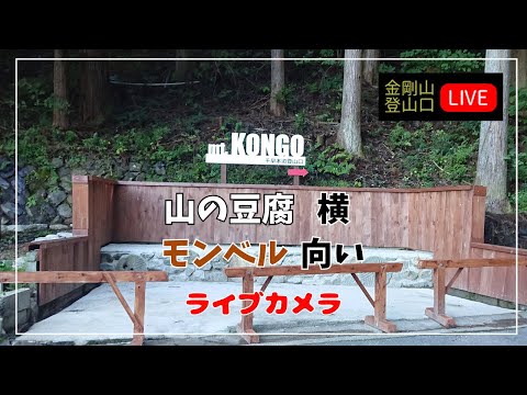 金剛山 登山口 ライブカメラ(まつまさ) のライブ映像