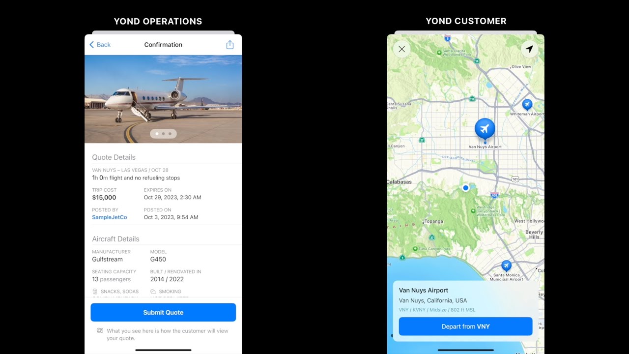 Yond explained: How our Private-Business Jet Charter-Rental Marketplace functions