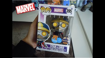How I open up my funko pop boxes (No creases and Dents!) & Star-Lord PX Exclusive ComicFest!