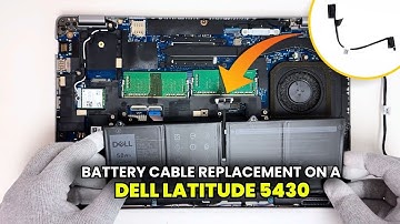 Dell Latitude 5430 - Battery/Charging/Power Issues Resolved - Battery Cable Replacement