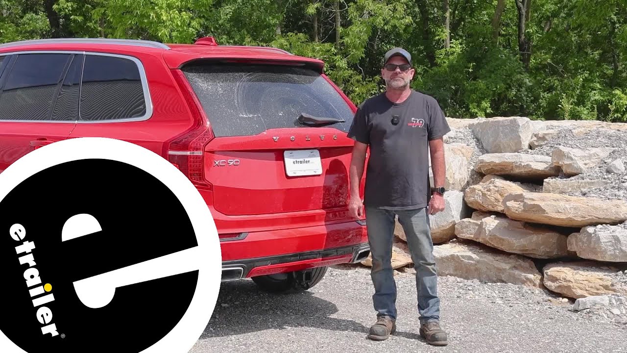 etrailer | Curt Class III Trailer Hitch Step-By-Step Installation - 2017 Volvo XC90
