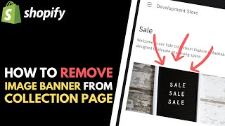 Shopify: How to Remove the Image Banner from a Collection Page