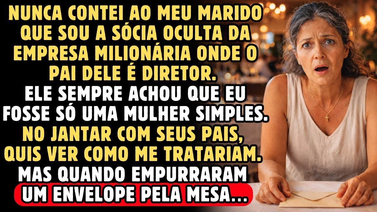 NUNCA contei ao meu marido que sou a VERDADEIRA DONA da empresa onde o pai dele é diretor