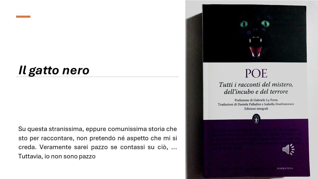 IL GATTO NERO, di Edgar Allan Poe - YouTube