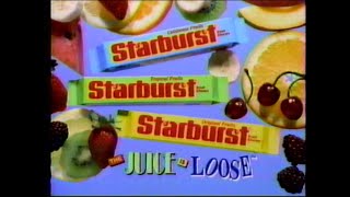 Starburst - "Rad Grads" (The Juice Is Loose) (90s TV Commercial) ***VHS Recording***